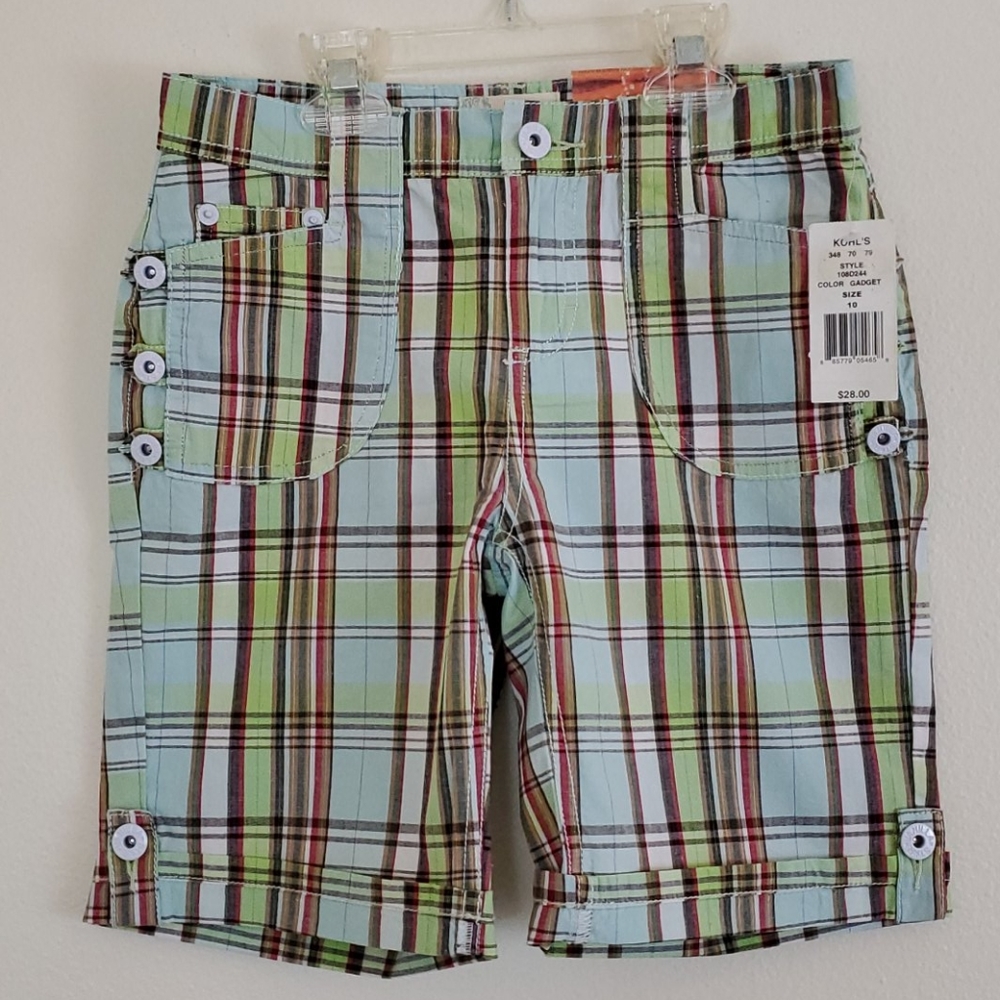 Vanilla Bean Plaid Shorts - 10